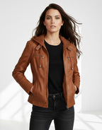 Mona | Struktureret jakke med urban stil