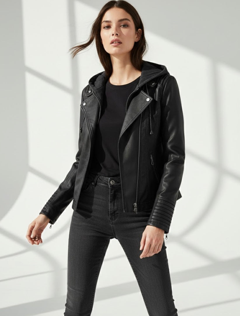 Mona | Struktureret jakke med urban stil