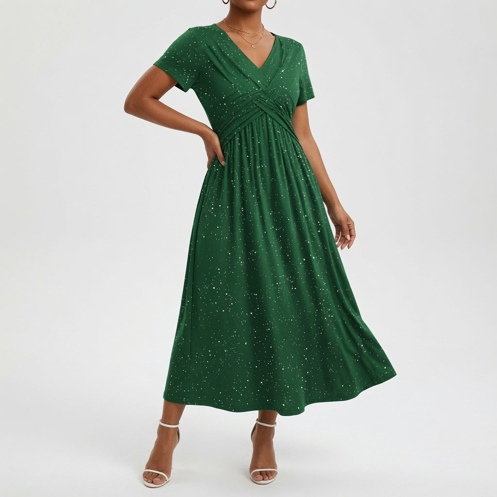 Esclarmonde | Blomstret bohemekjole