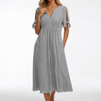 Corisande | Broderet bohemekjole