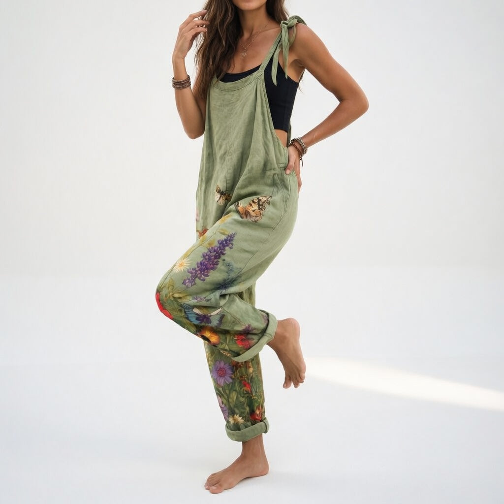 Marilou | Blomstrede overalls