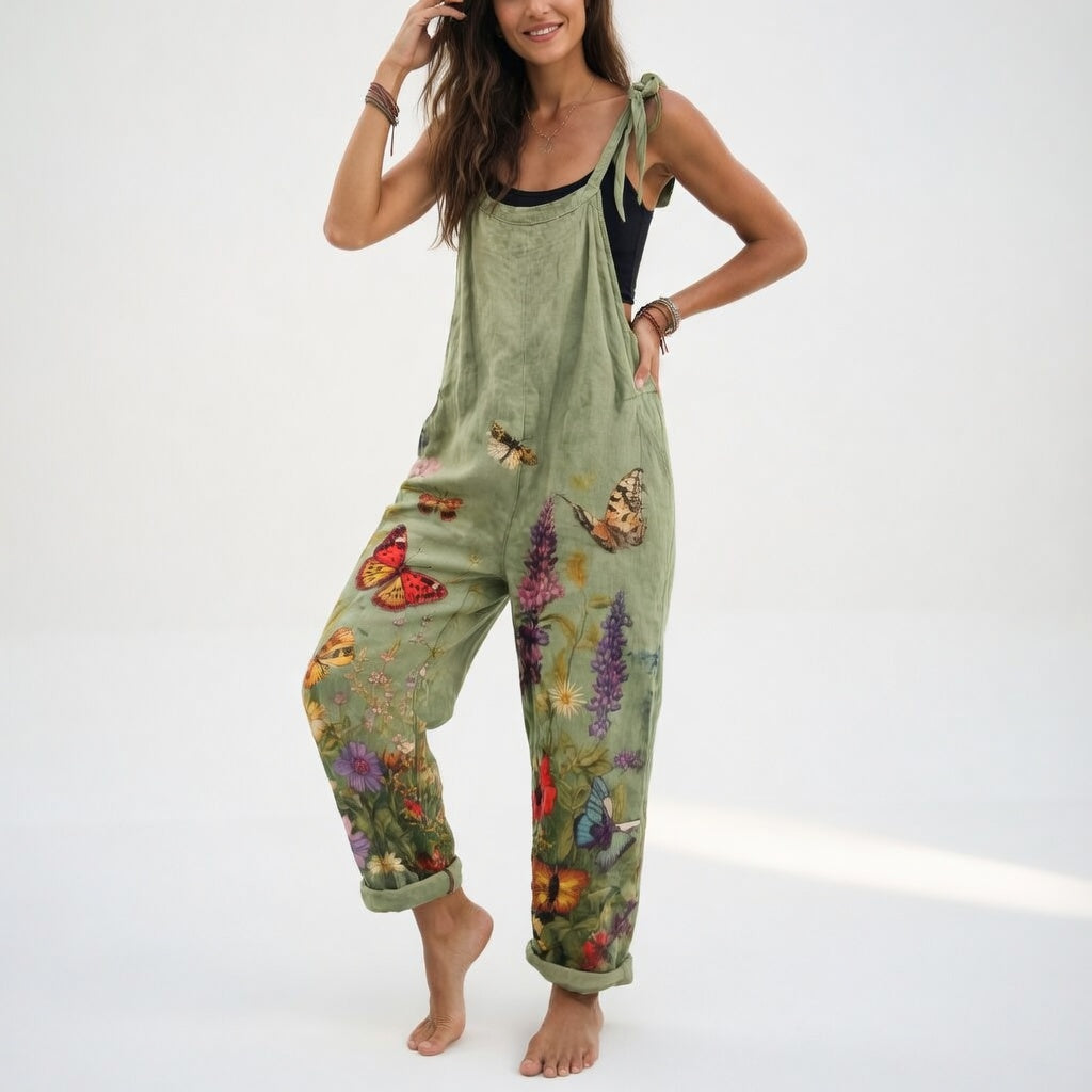 Marilou | Blomstrede overalls