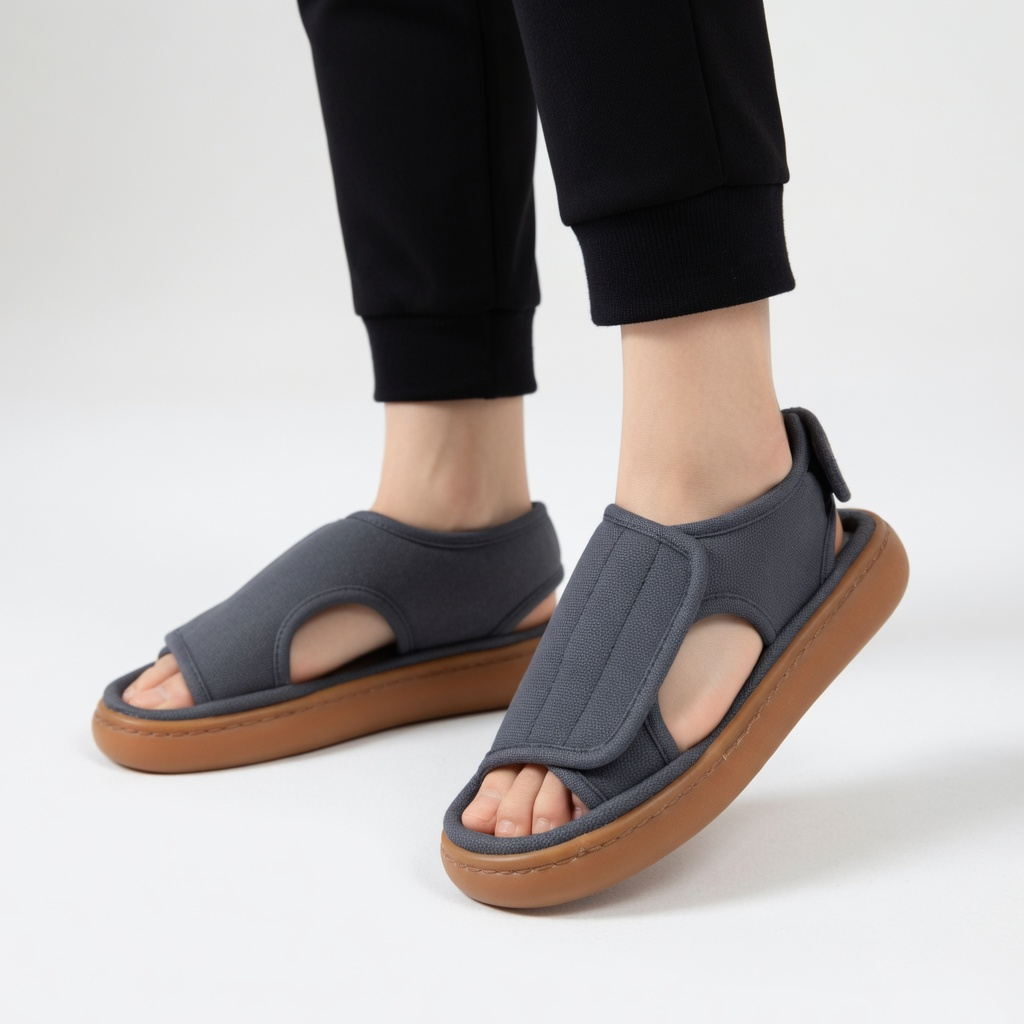Claudia | Bløde sommersandaler