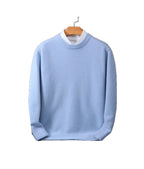 Valère | Rundhalset sweater med kashmirlook