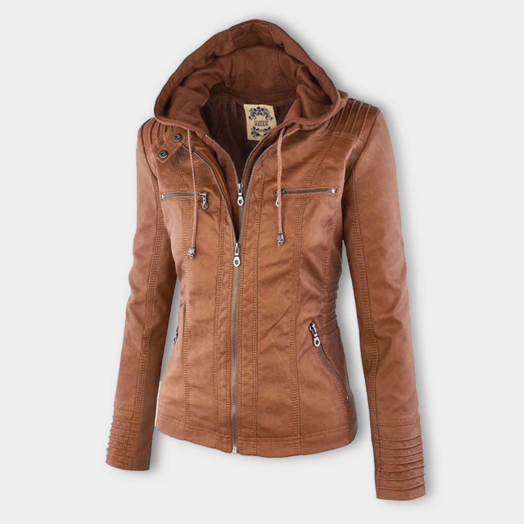 Mona | Struktureret jakke med urban stil