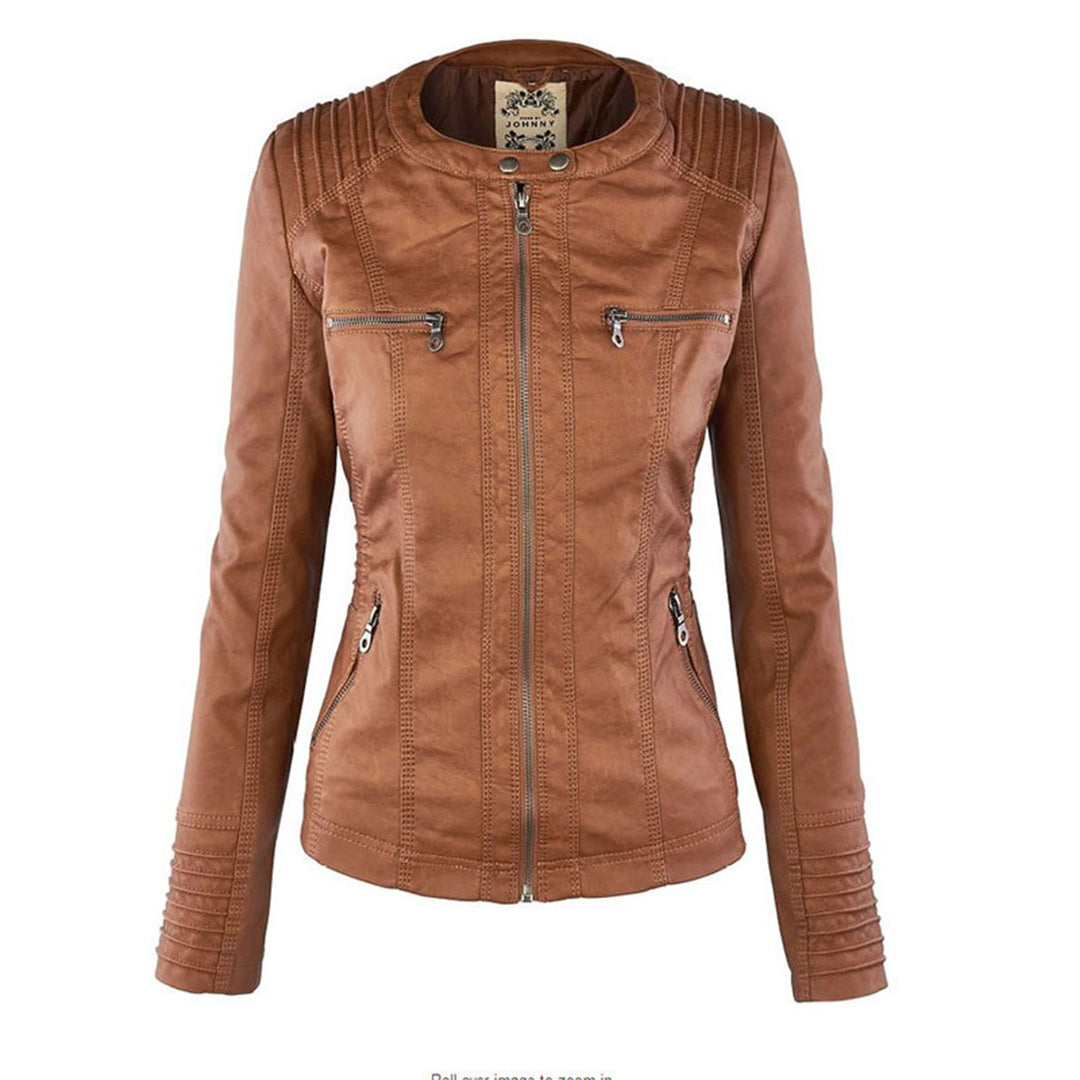 Mona | Struktureret jakke med urban stil