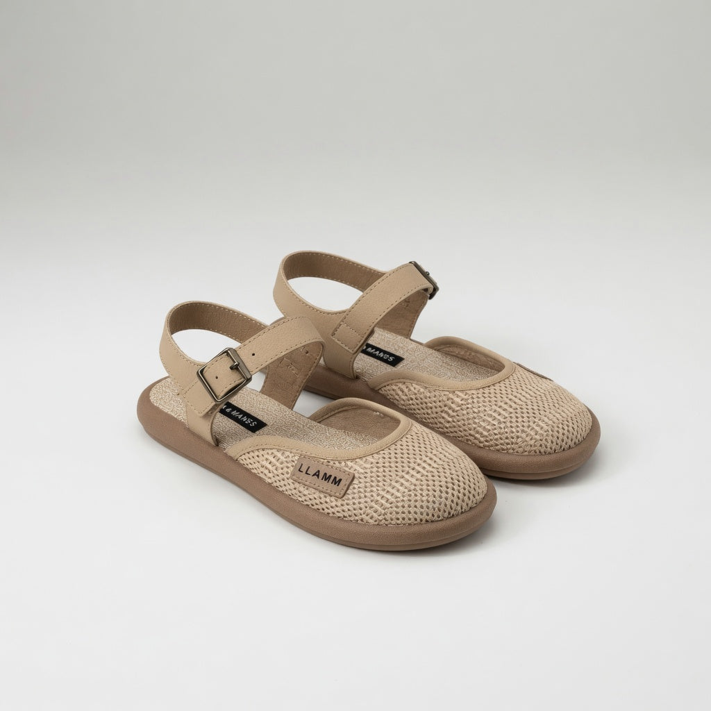Ava | Flade sandaler med spænde