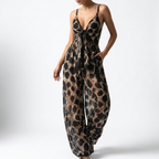 Rita | Jumpsuit med leopardprint
