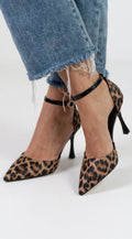 Léontine | Pumps med leopardmønster