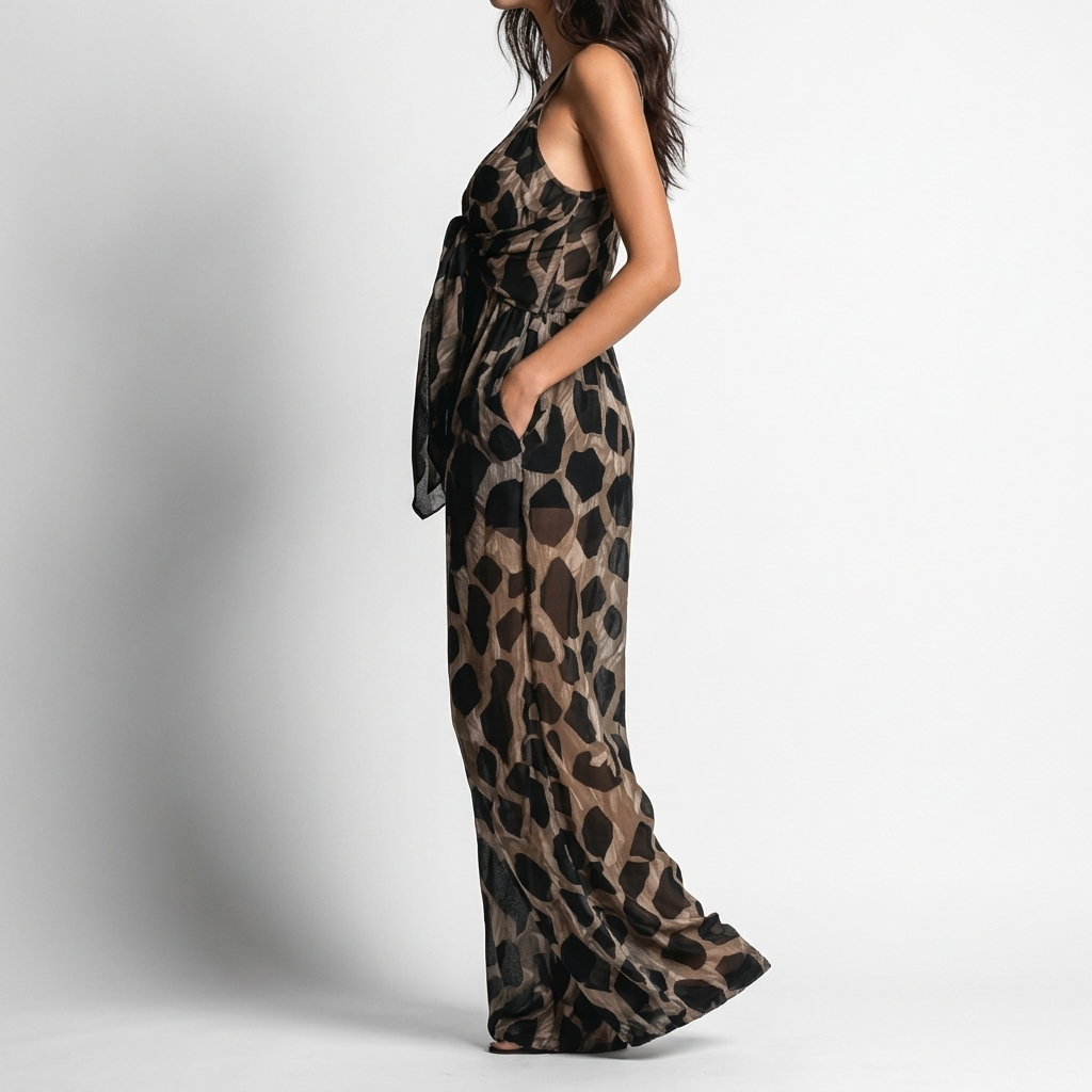 Rita | Jumpsuit med leopardprint