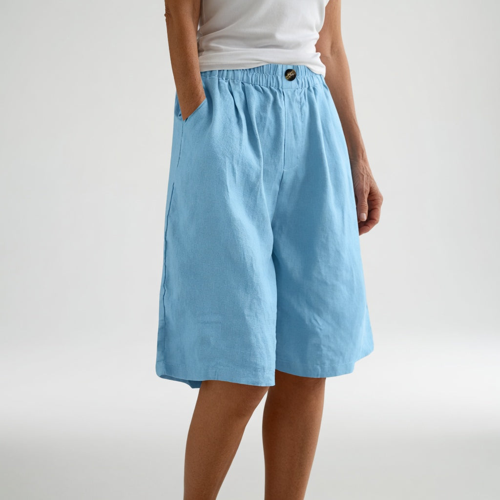 Yvette | Løse shorts med elastisk talje