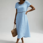 Ysabel | Broderet midikjole