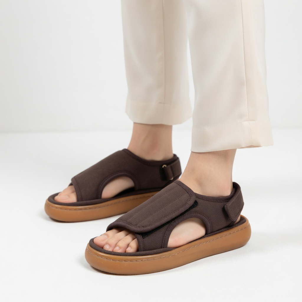 Claudia | Bløde sommersandaler