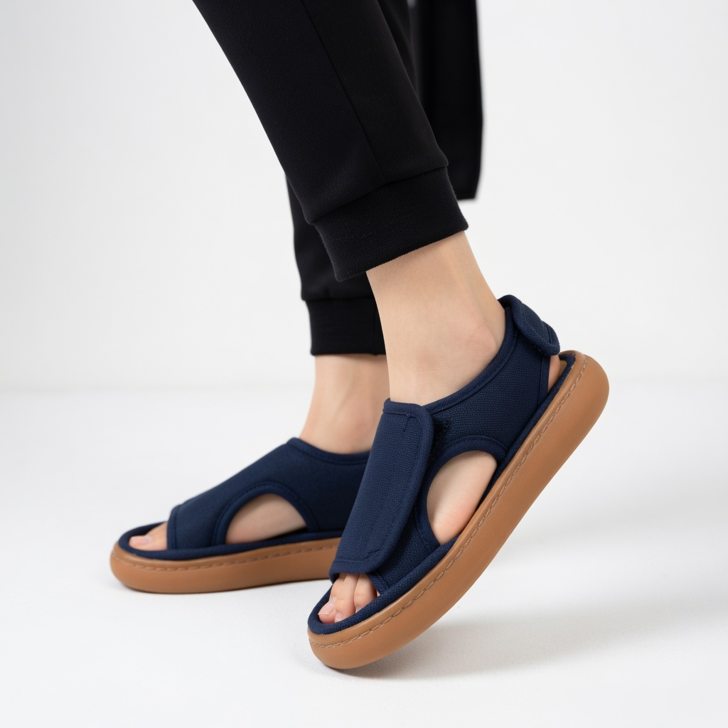 Claudia | Bløde sommersandaler