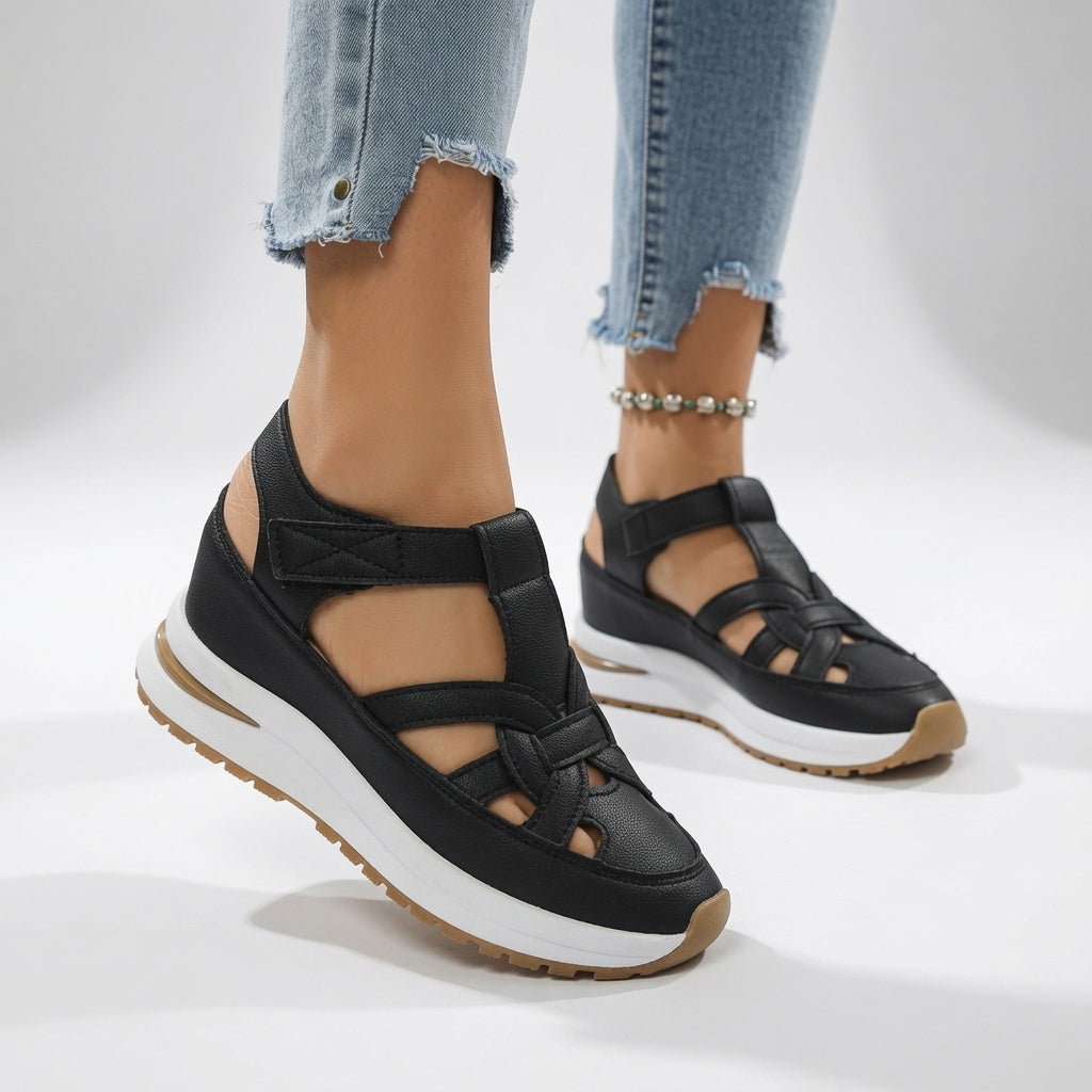 Julia | Sommersandaler med platform