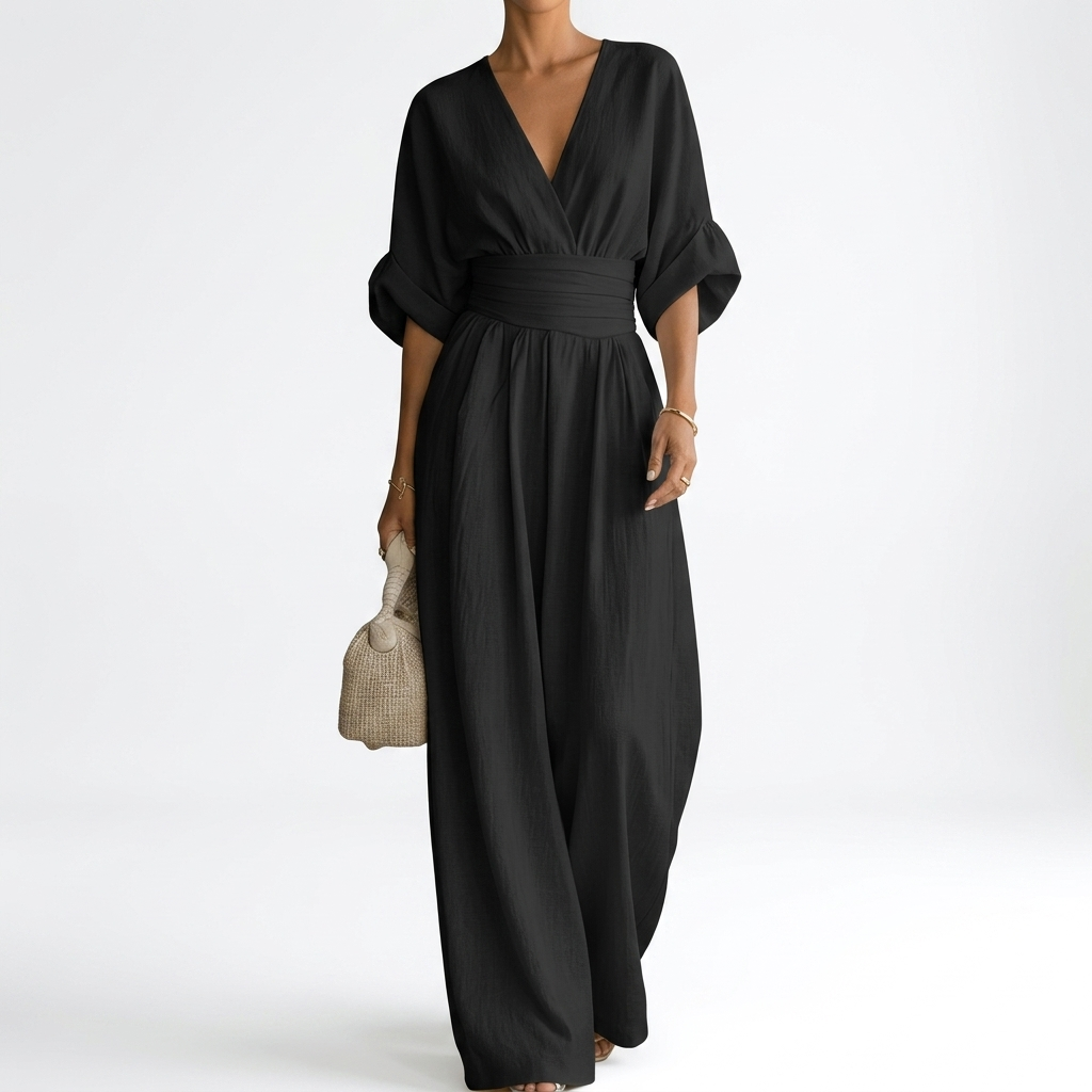 Calista | Sommerlig slå-om-jumpsuit