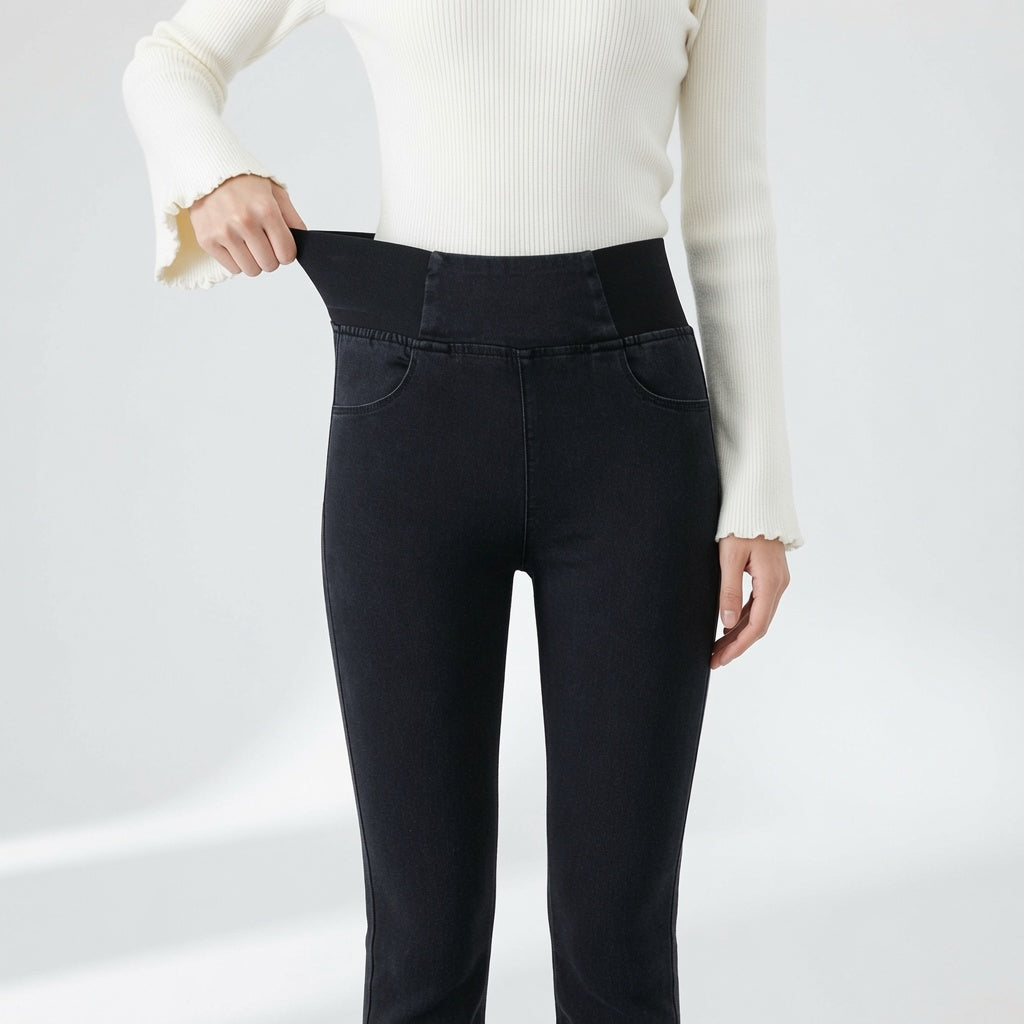 Virginie | Højtaljede, tætsiddende jeans