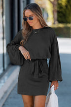 Allison | Kort strikket kjole