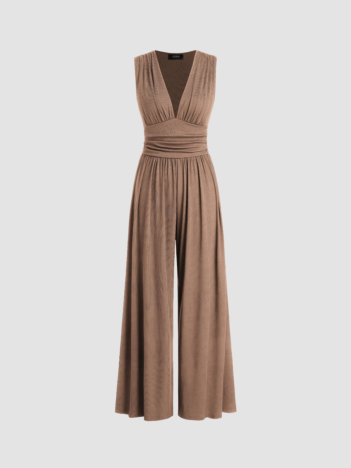 Alma | Ærmeløs, flydende jumpsuit