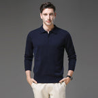 Perceval | Pullover med polokrave i kashmirlook