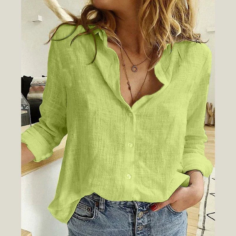 Anaïs | Bluse med åben hals