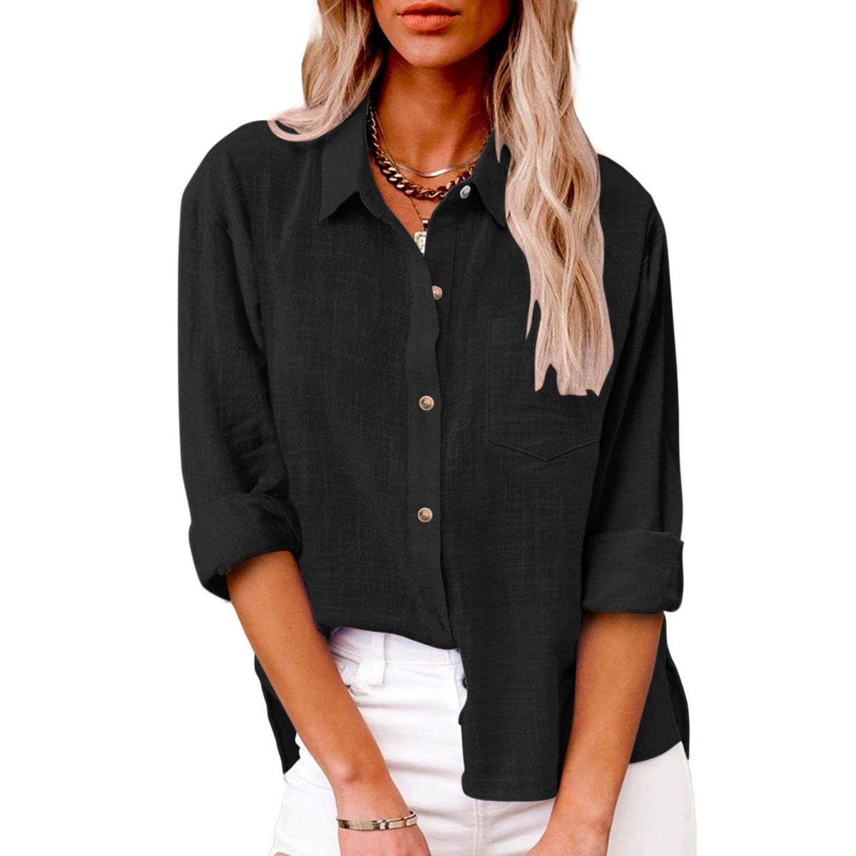 Romane | Tidløs bluse med rent design