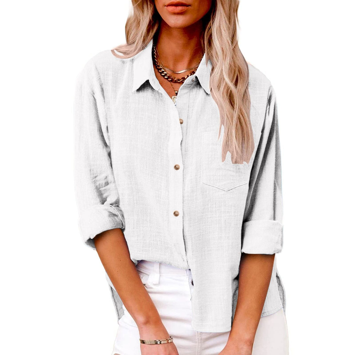 Romane | Tidløs bluse med rent design
