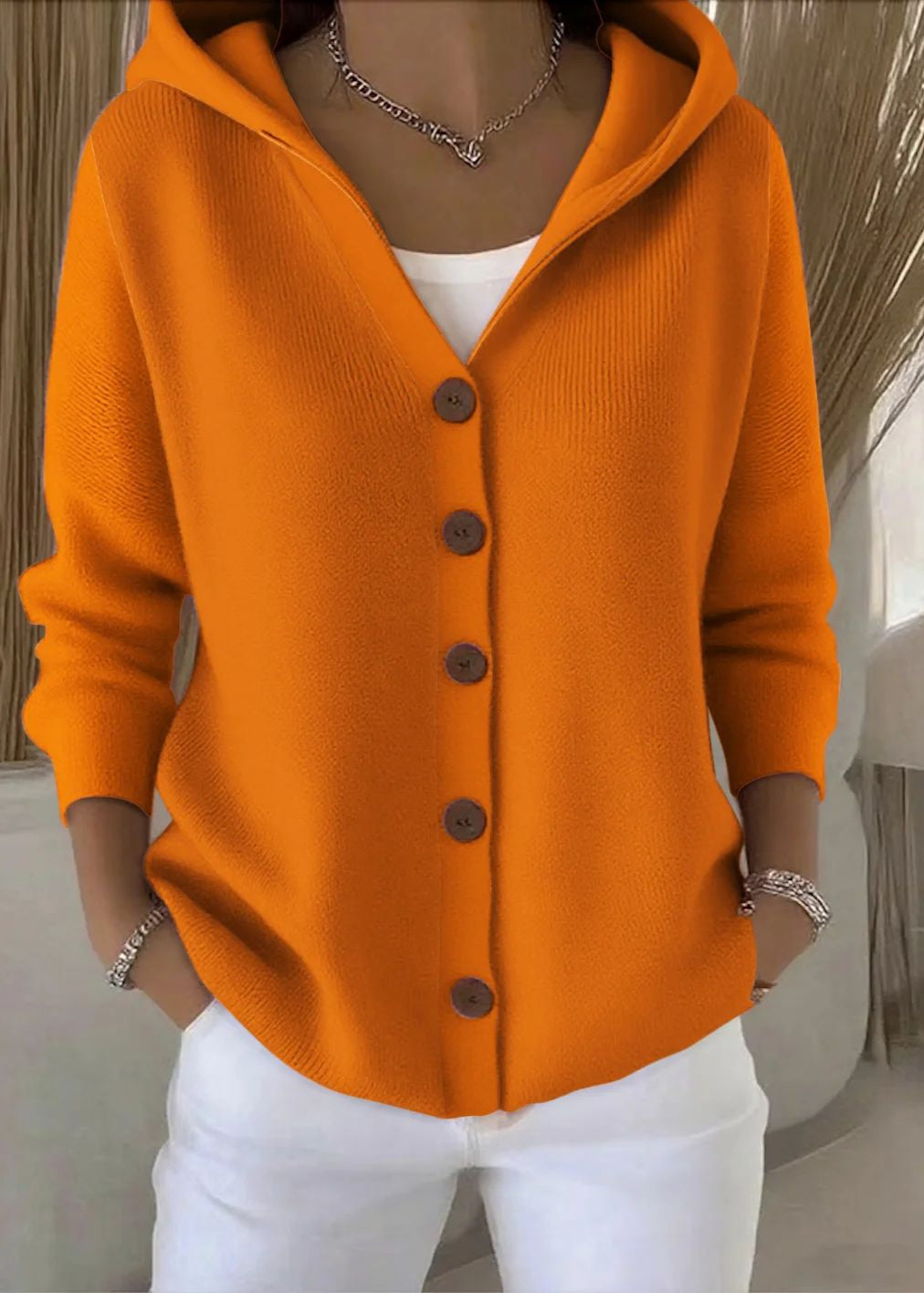 Zoé | Blød strikcardigan