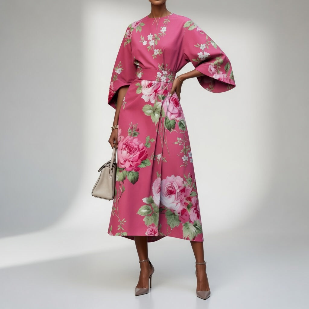 Marylou | Blomstret kimono