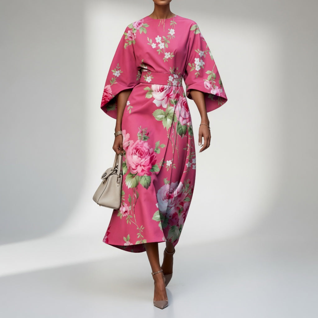 Marylou | Blomstret kimono