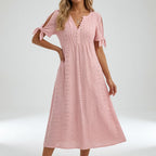 Corisande | Broderet bohemekjole