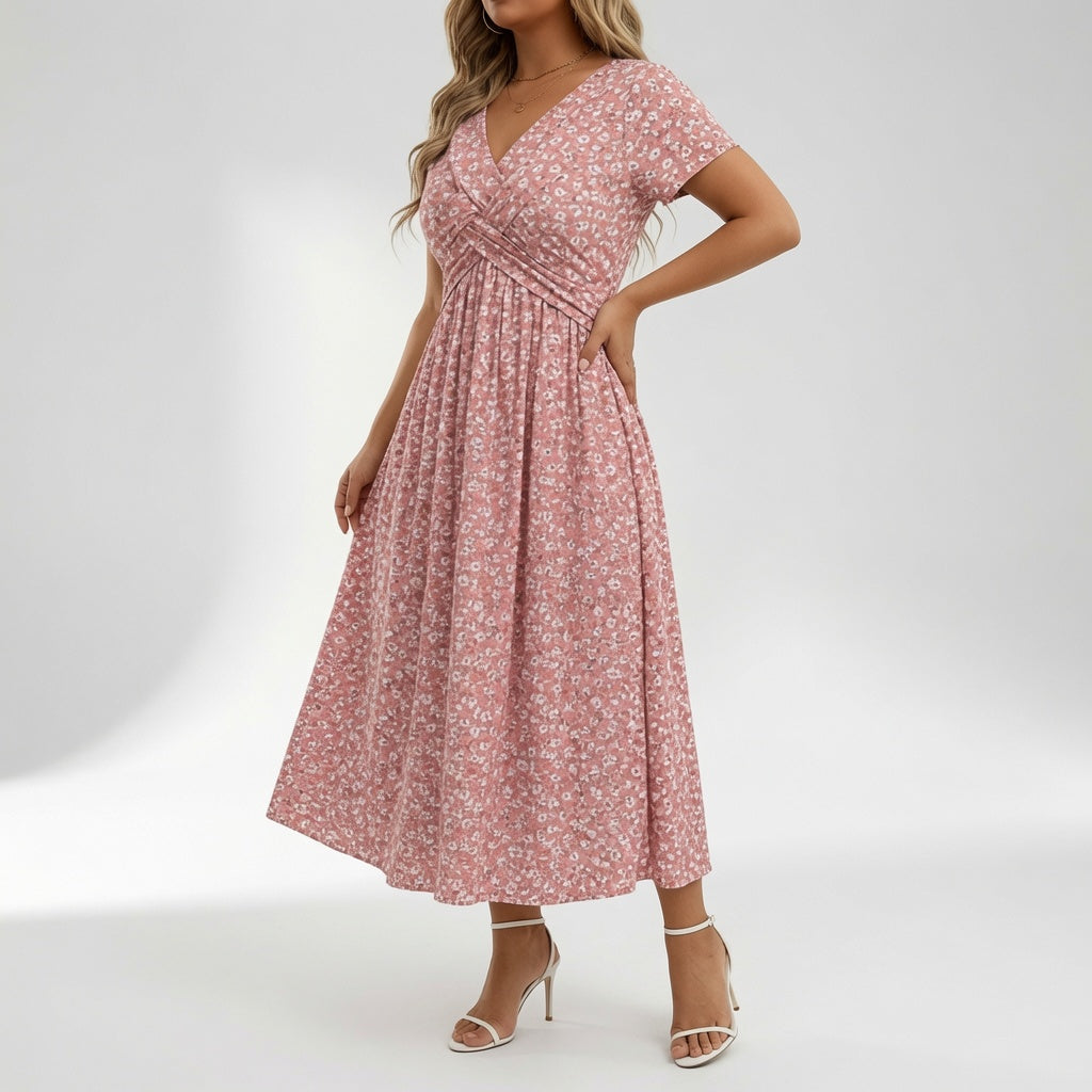 Esclarmonde | Blomstret bohemekjole