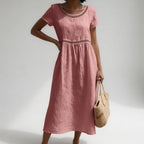 Ysabel | Broderet midikjole