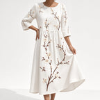 Guenièvre | Broderet bohemekjole