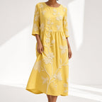 Guenièvre | Broderet bohemekjole