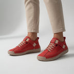 Eugénie | Sneakers med flettet sål