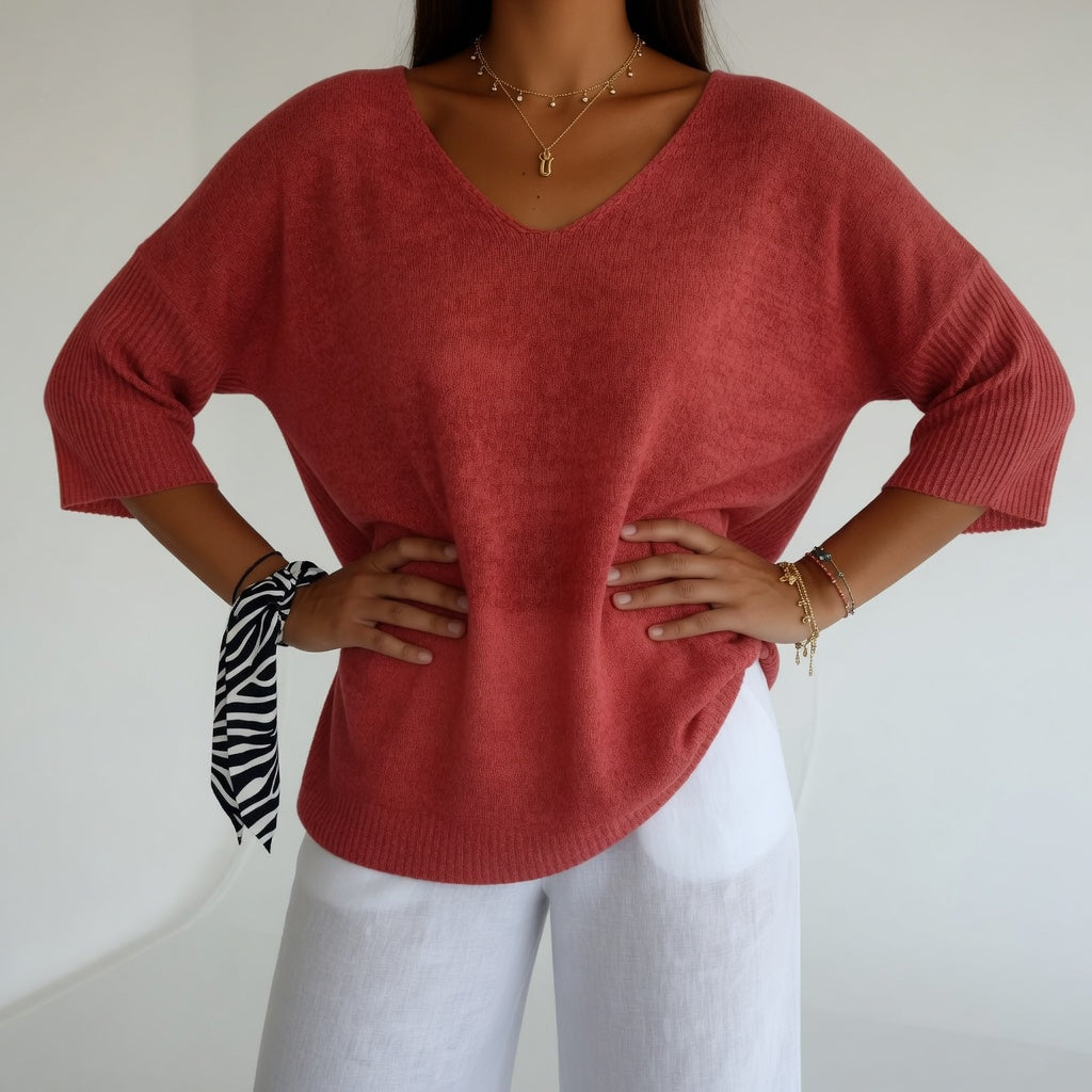 Laure | Let V-hals-sweater