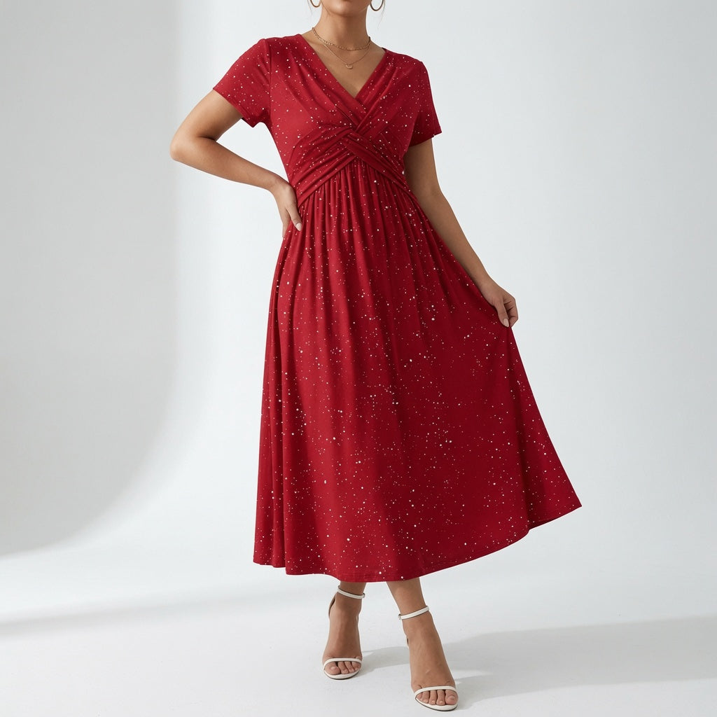Esclarmonde | Blomstret bohemekjole