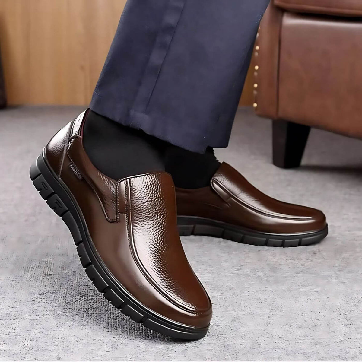 Alban | Komfortable skridsikre sneakers
