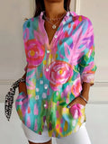 Estelle | Bluse i klare farver