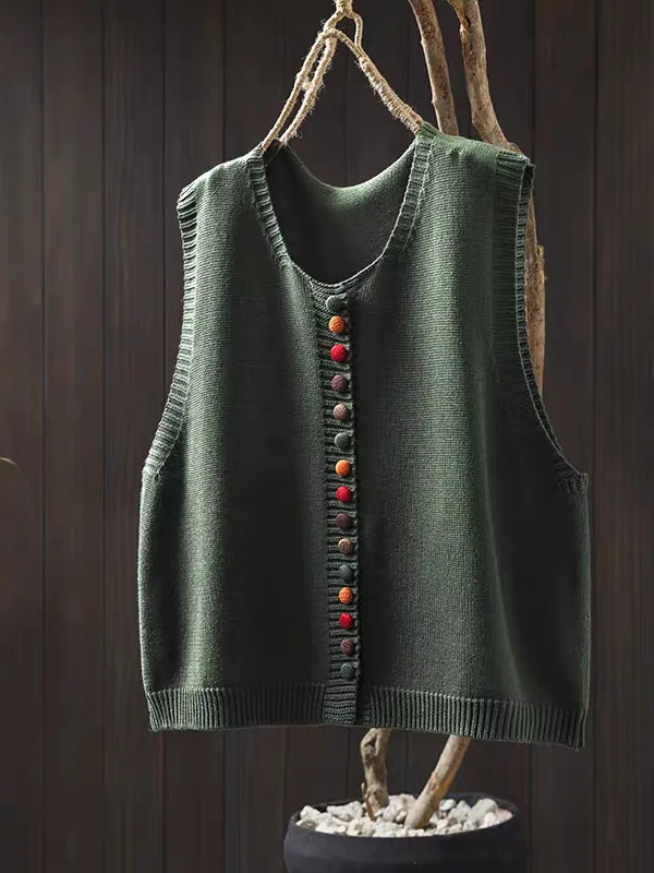 Colette | Blød strikcardigan med knapper