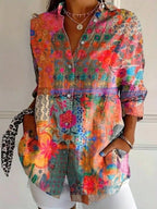 Estelle | Bluse i klare farver