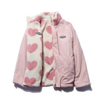 Katia | Vendbar jakke med hjerter