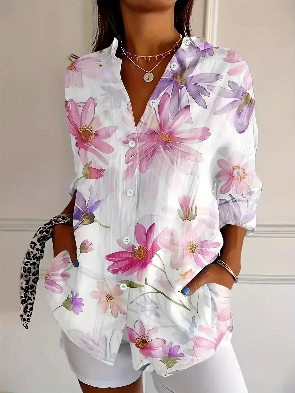 Estelle | Bluse i klare farver