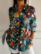 Estelle | Bluse i klare farver