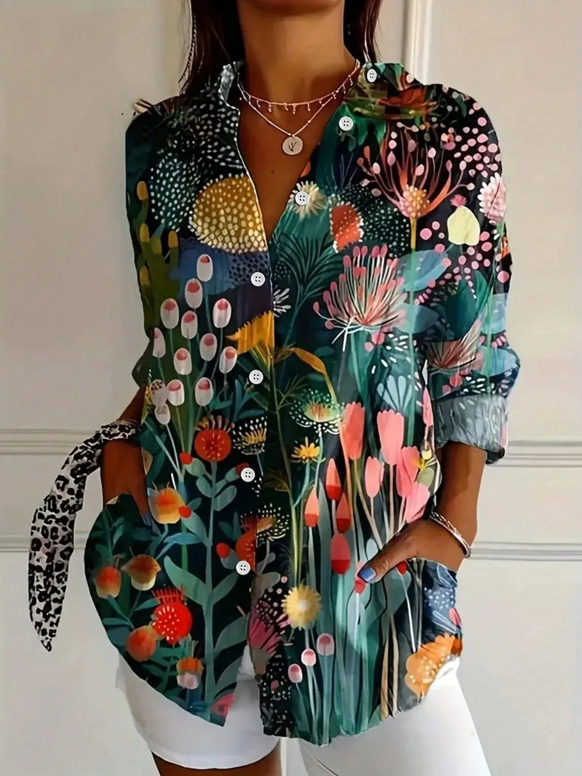 Estelle | Bluse i klare farver