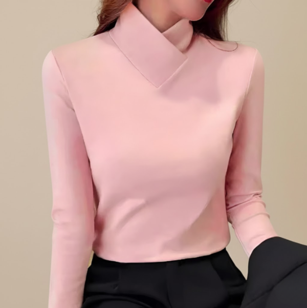 Albane | Figursyet rullekravesweater