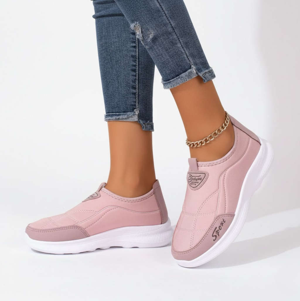 Sarah | Elastiske slip-on-sneakers