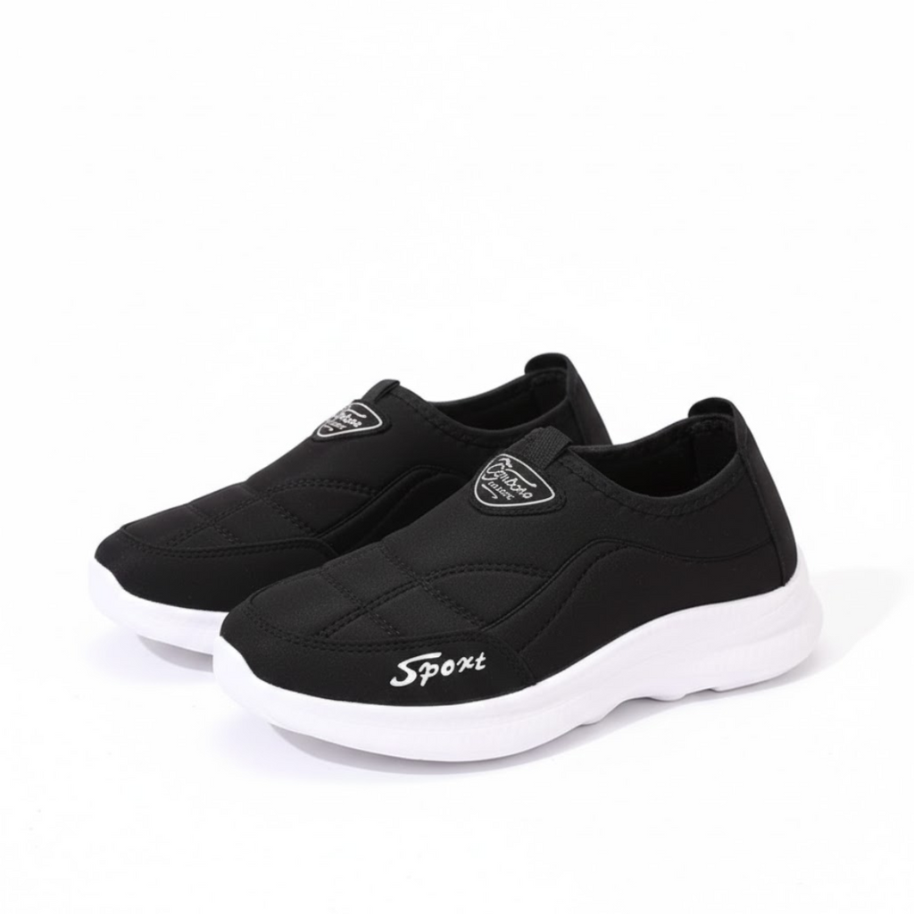 Sarah | Elastiske slip-on-sneakers