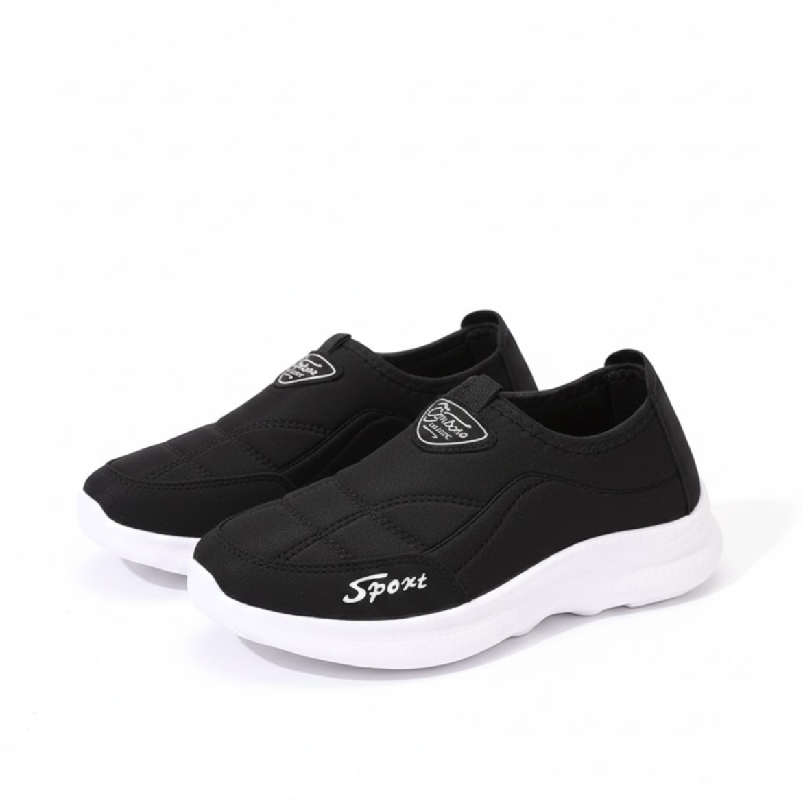 Sarah | Elastiske slip-on-sneakers